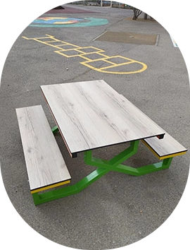SP Signalétique, pose de mobilier urbain